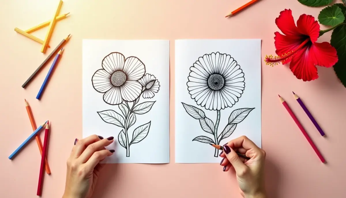 61 Desenho de Flores para Colorir: 8 Estilos Grátis para Imprimir 61 Desenho de Flores para Colorir: 8 Estilos Grátis para Imprimir