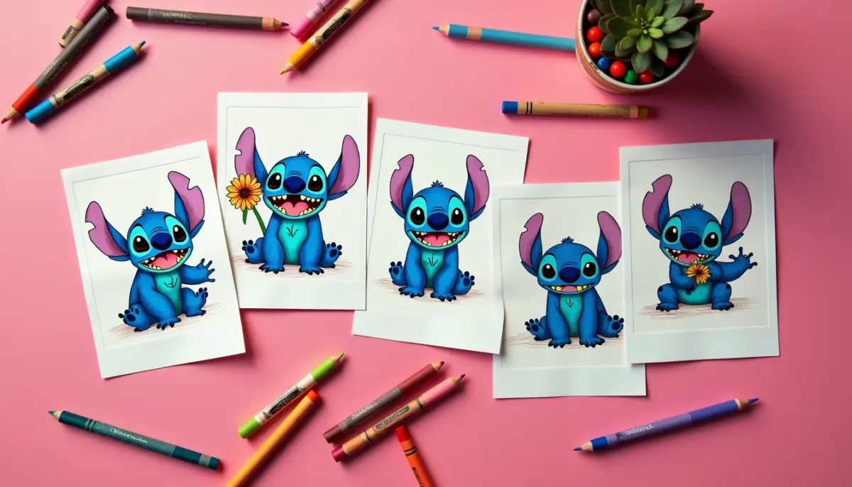 35 Desenhos do Stitch para Imprimir Grátis em PDF com Alta Qualidade