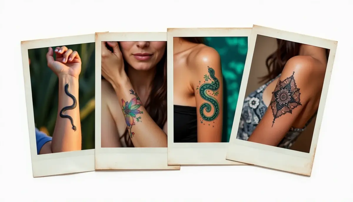 64 Inspirações de Feminino Tatuagem de Cobra no Braço: Força e Delicadeza 64 Inspirações de Feminino Tatuagem de Cobra no Braço: Força e Delicadeza