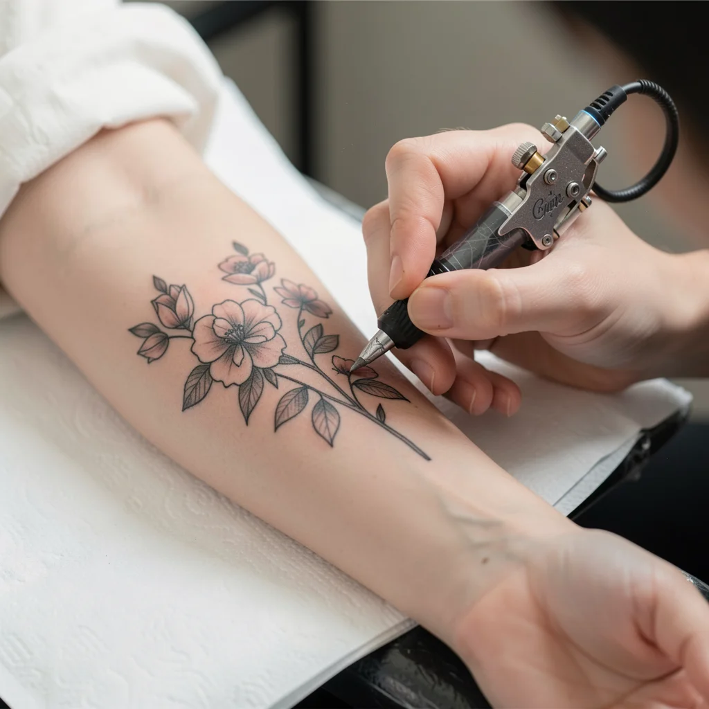 flor tatuagem no bra o miolo 9
