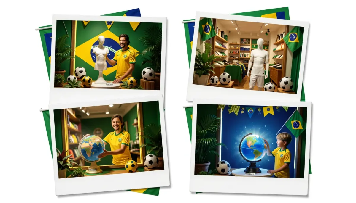 33 Ideias de Decoracao de Vitrine para a Copa do Mundo que Vendem Muito