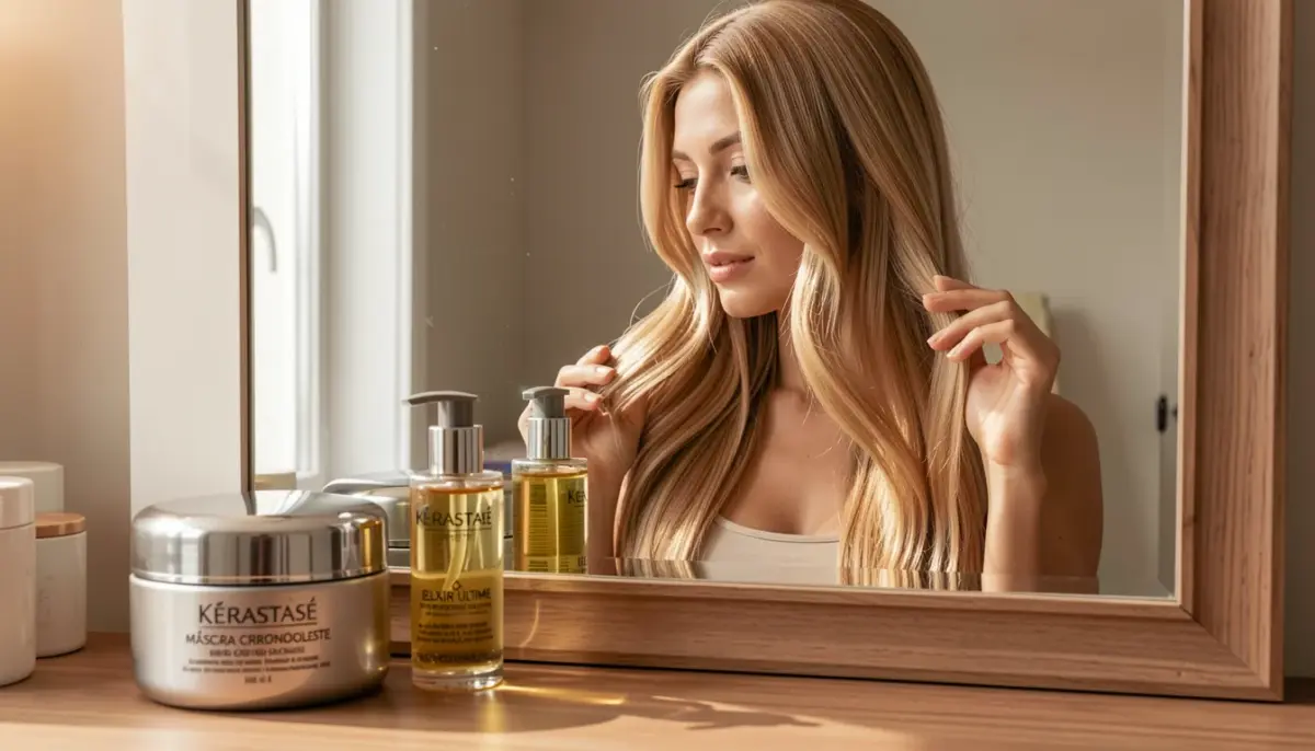 Kérastase Máscara Chronologiste Óleo Elixir Ultime: Sinergia Perfeita para Regeneração e Brilho