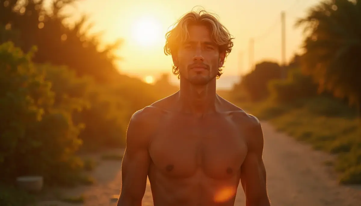 Loiro Escuro Homem: O Tom Natural que Exige Pouca Manutenção