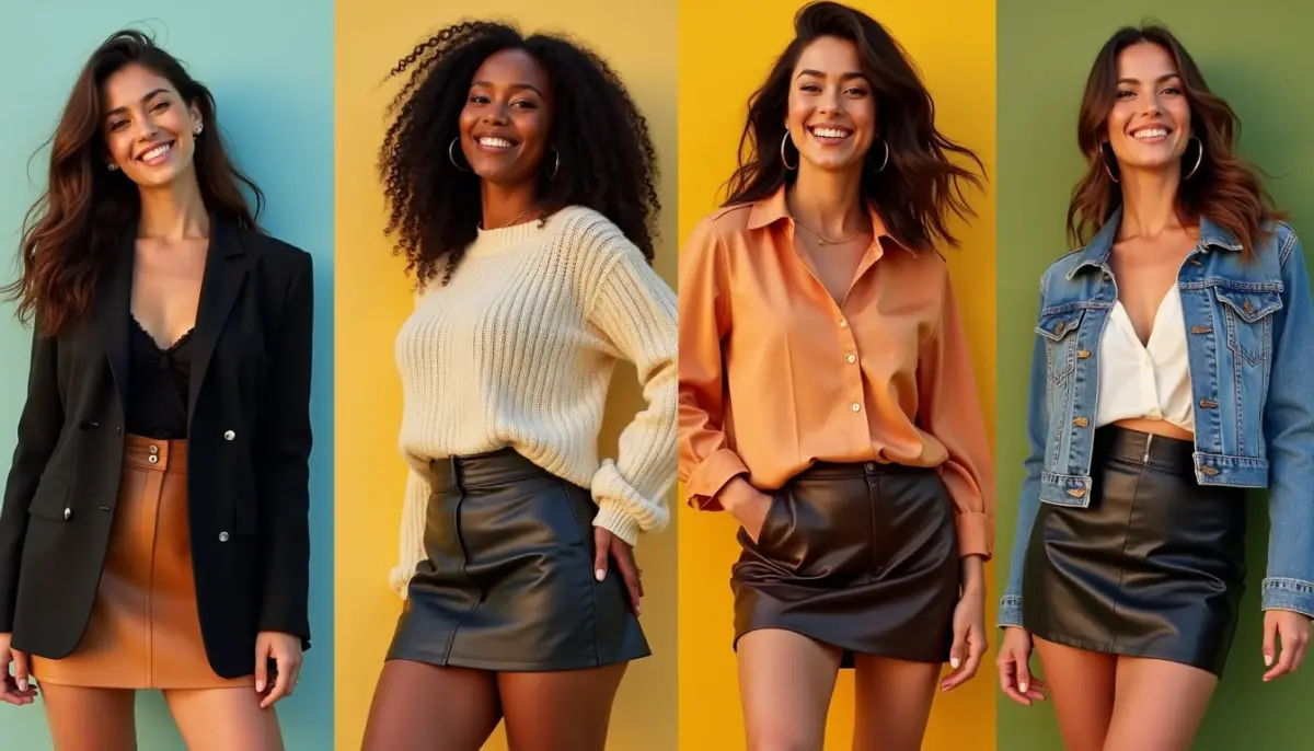 61 Ideias de Look Com Saia de Couro Curta Para Arrasar em 2026