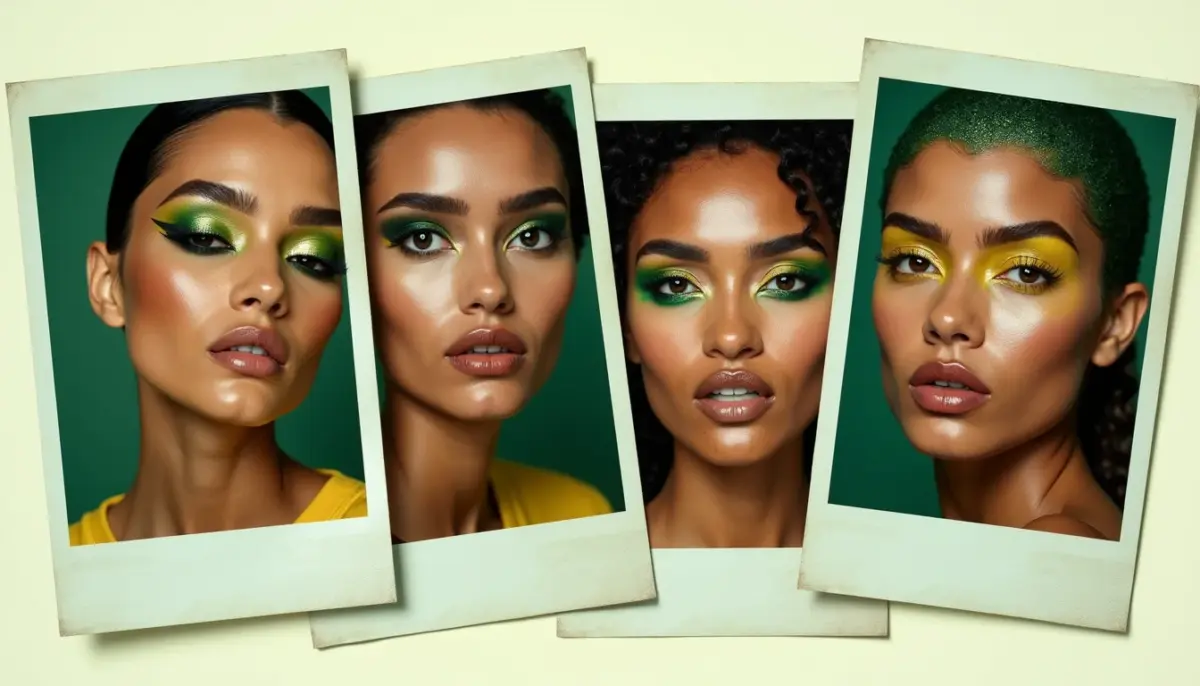 38 Ideias de Maquiagem Verde e Amarelo para Arrasar em Qualquer Ocasião