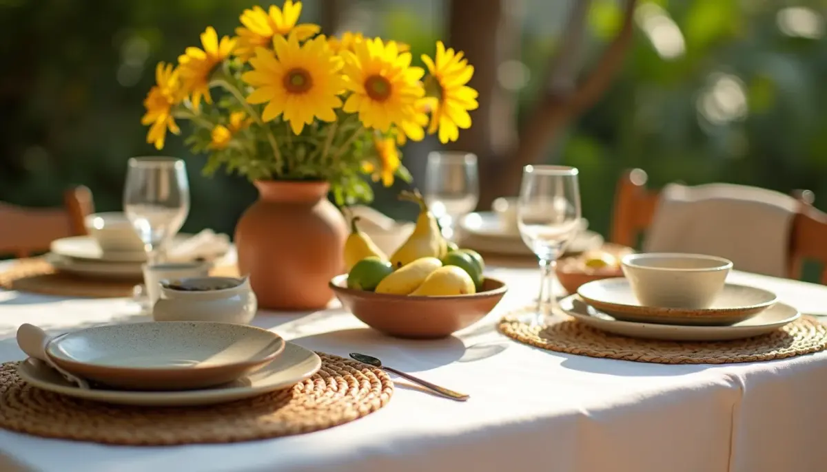 35 ideias de mesa posta almoço simples e barata para arrasar
