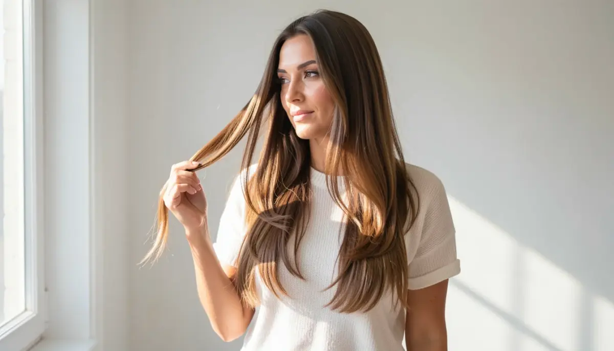 O corte repicado tira o comprimento do cabelo longo