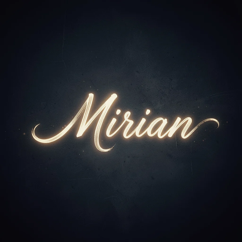 o significado do nome mirian miolo 1