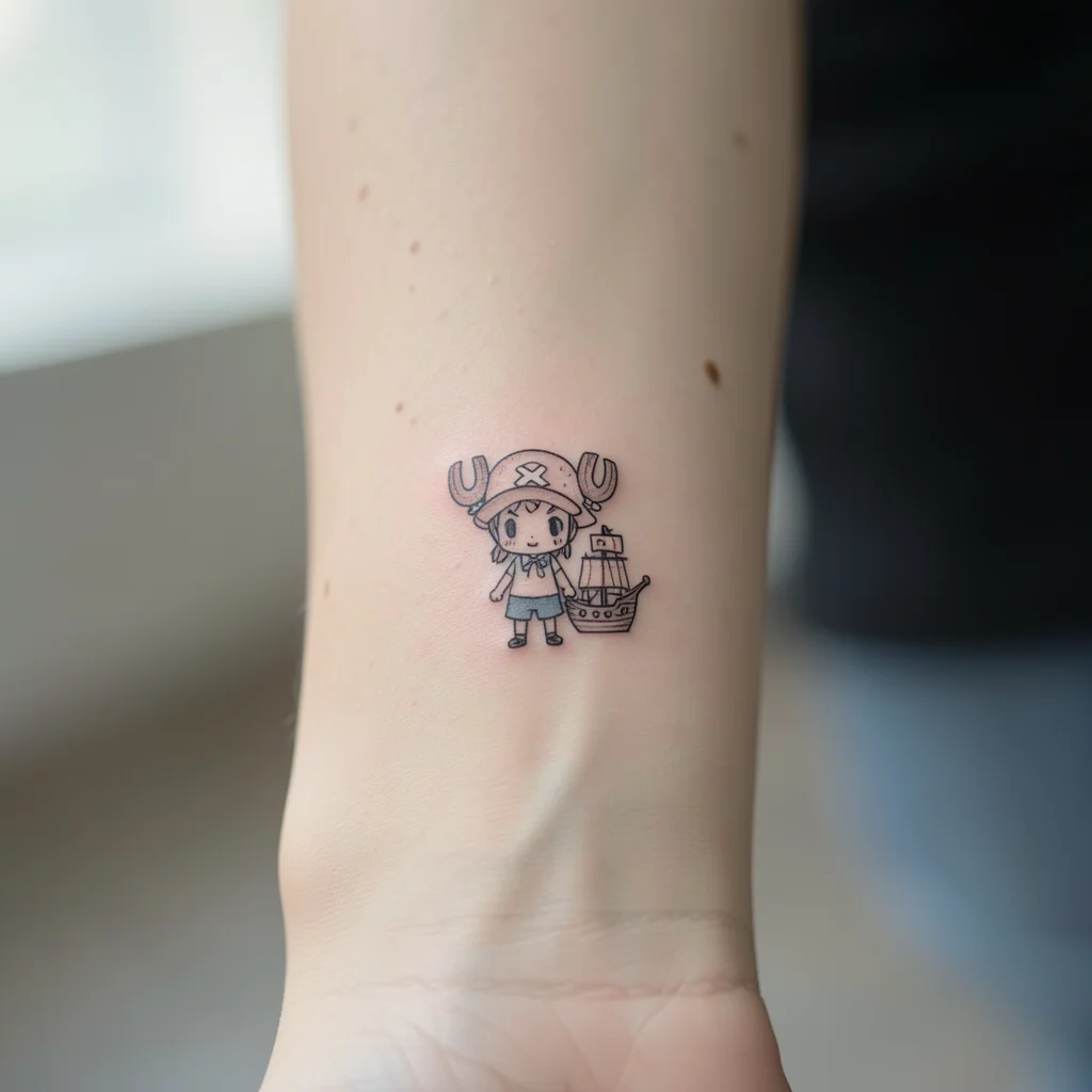 one piece one piece tatuagem anime pequena miolo 3