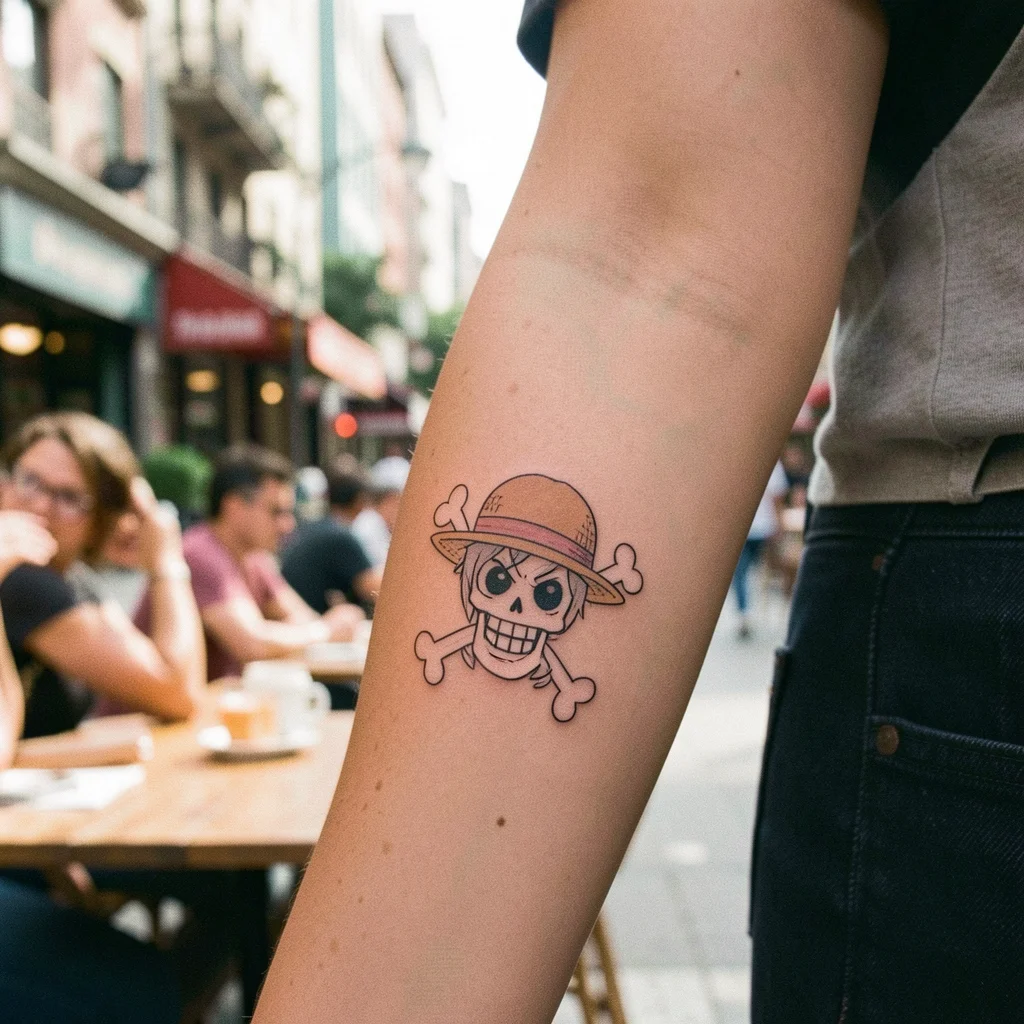one piece one piece tatuagem anime pequena miolo 4