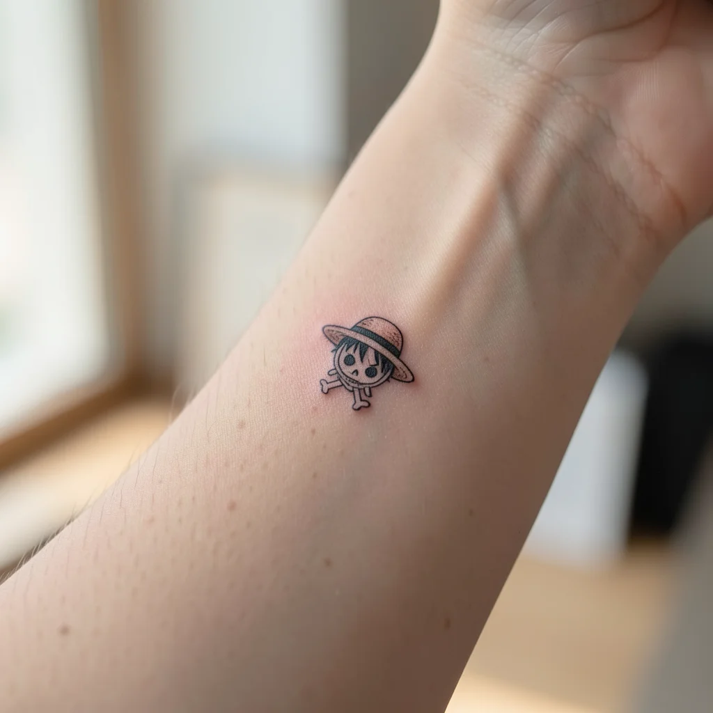 one piece one piece tatuagem anime pequena miolo 5