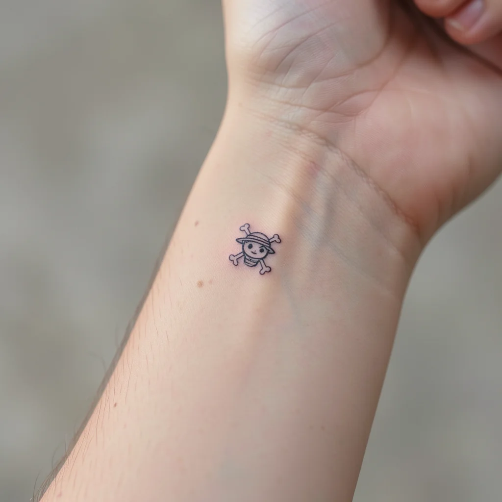 one piece one piece tatuagem anime pequena miolo 8