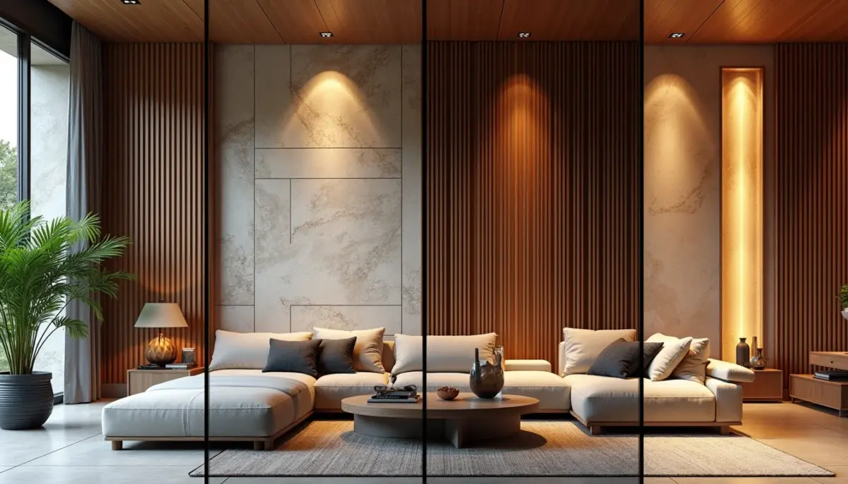 66 Ideias De Painel Para Sala Moderno Que Vão Te Surpreender