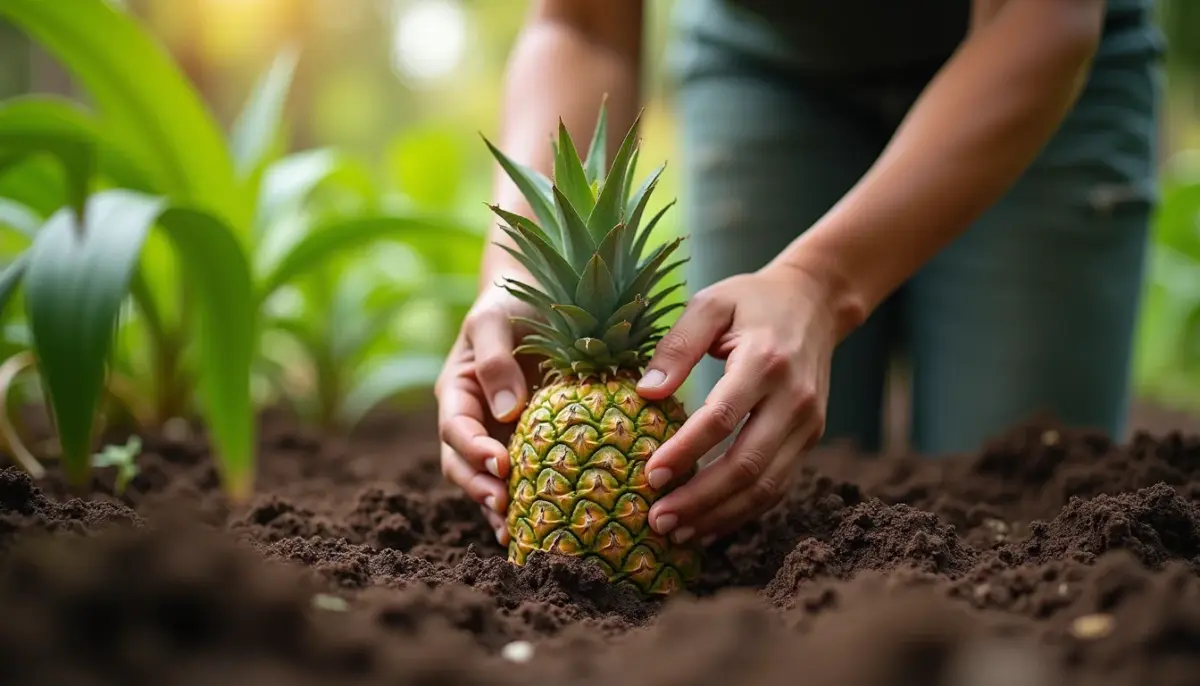 Como Plantar um Pé De Abacaxi Doce Usando Apenas a Coroa: Passo a Passo