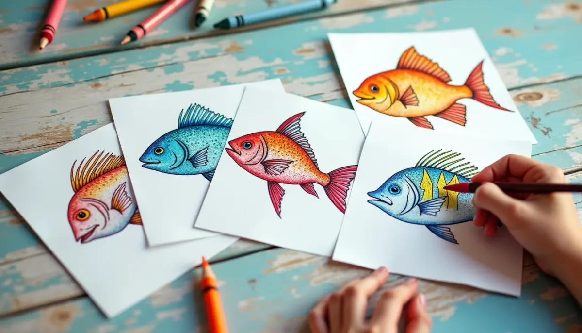 54 Peixe Desenho para Colorir: Fontes Grátis e Dicas Criativas