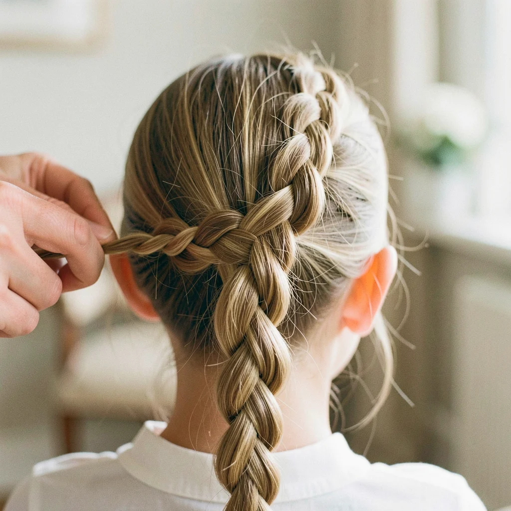 penteado de noivinha infantil miolo 12