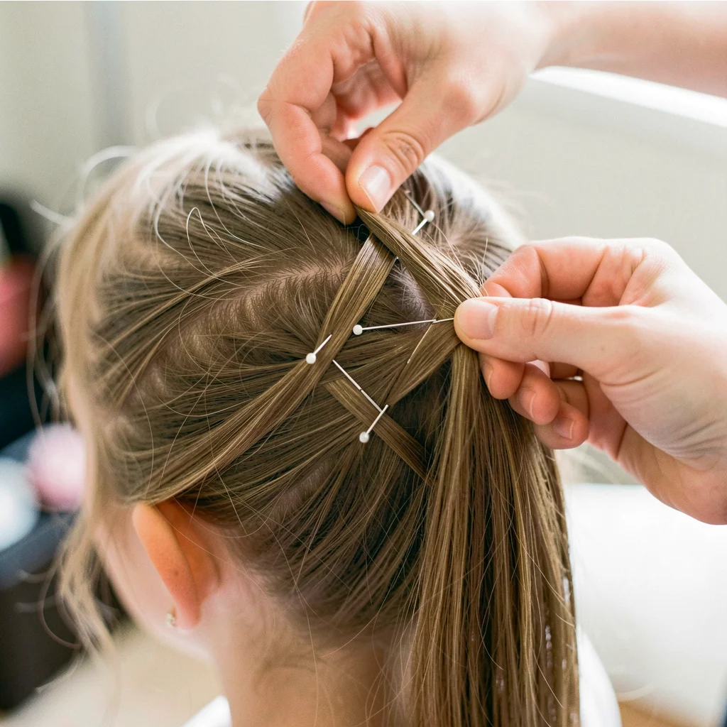 penteado de noivinha infantil miolo 15