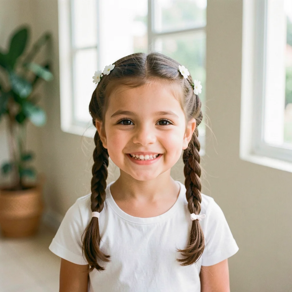 penteado de noivinha infantil miolo 2