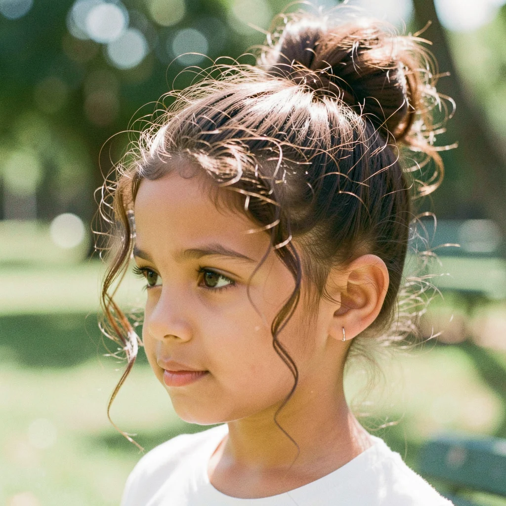 penteado de noivinha infantil miolo 4