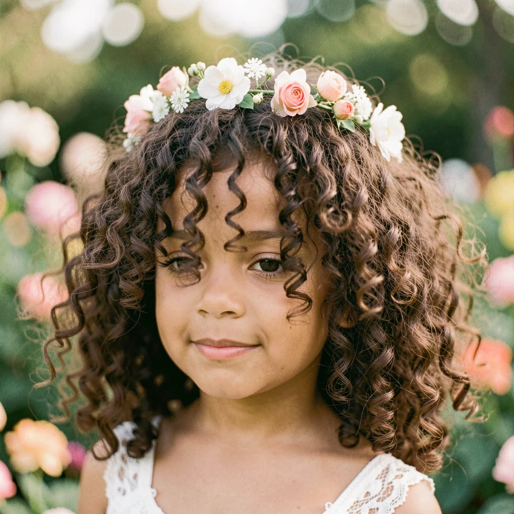penteado de noivinha infantil miolo 6