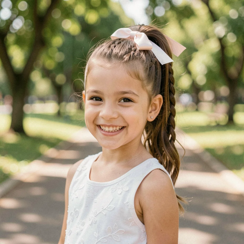 penteado de noivinha infantil miolo 7