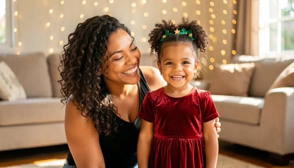 33 Ideias de Penteado Infantil Arvore de Natal que Duram o Dia Todo