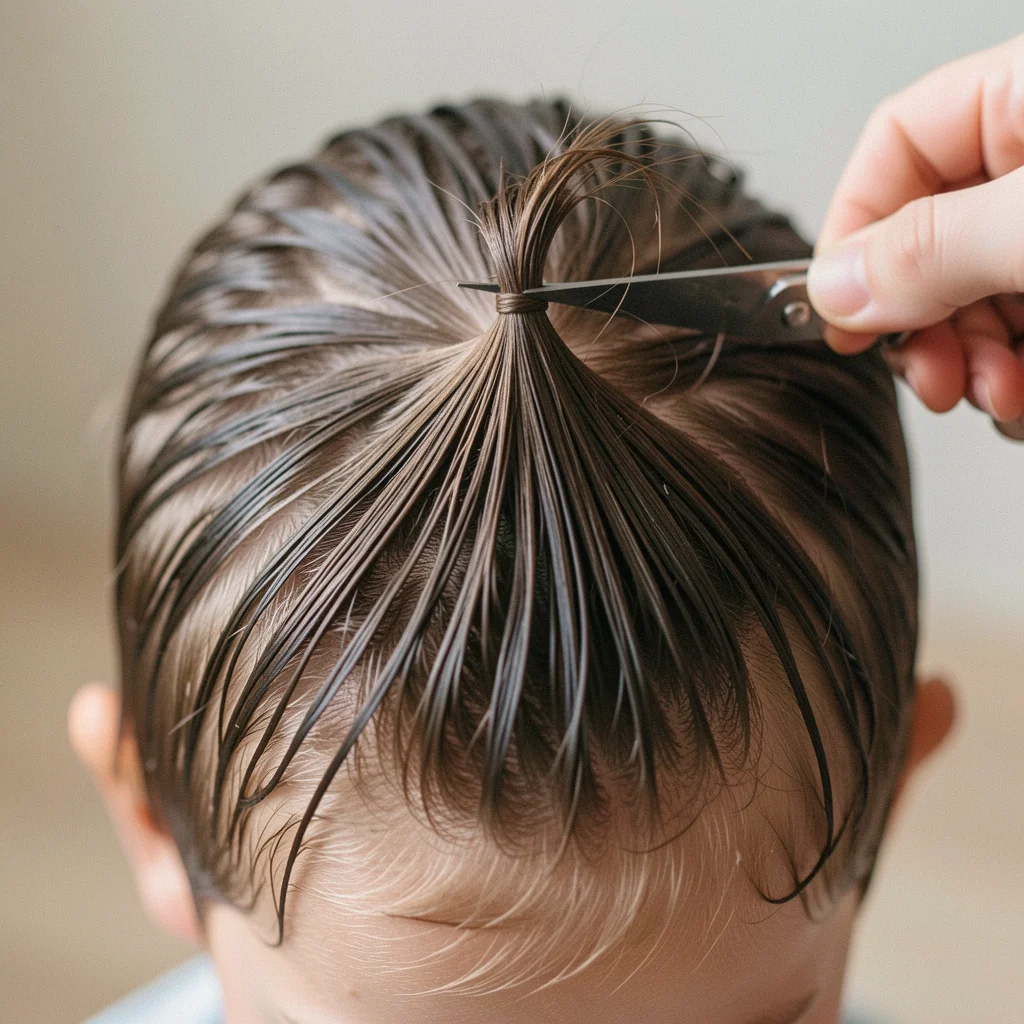 penteado infantil arvore de natal miolo 11