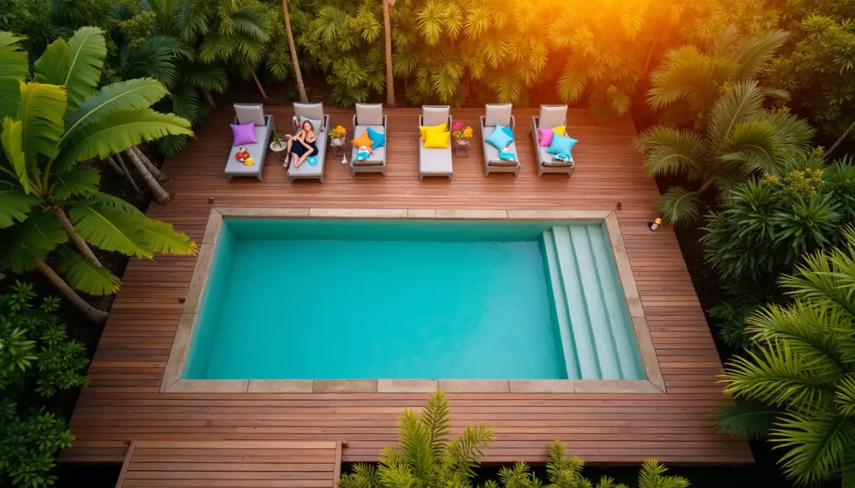 50 Ideias de Piscina com Deck Elevado para Transformar seu Quintal