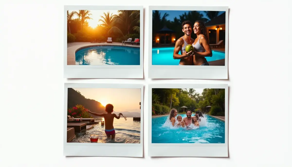 58 Ideias de Piscina de Fibra com Deck que Valorizam Seu Quintal