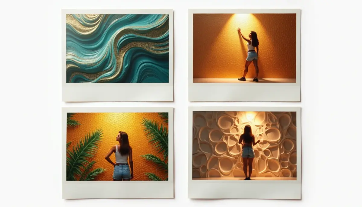 45 Piso 3D Parede: Resina ou Placas? Qual a Melhor pra Você