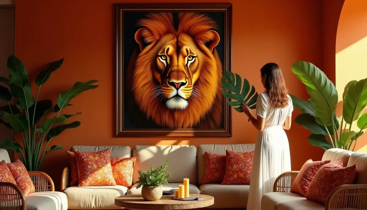 78 Ideias de Quadro de Leão para Decorar em 2026