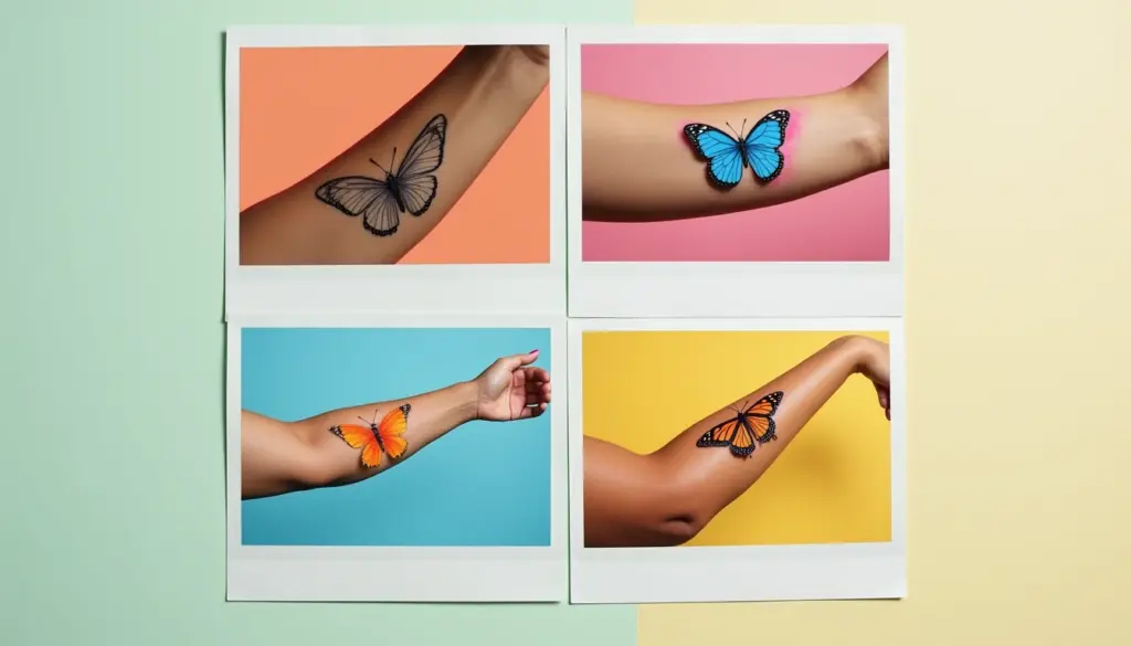 45 Ideias de Tatuagem de Borboleta no Braço com Significado