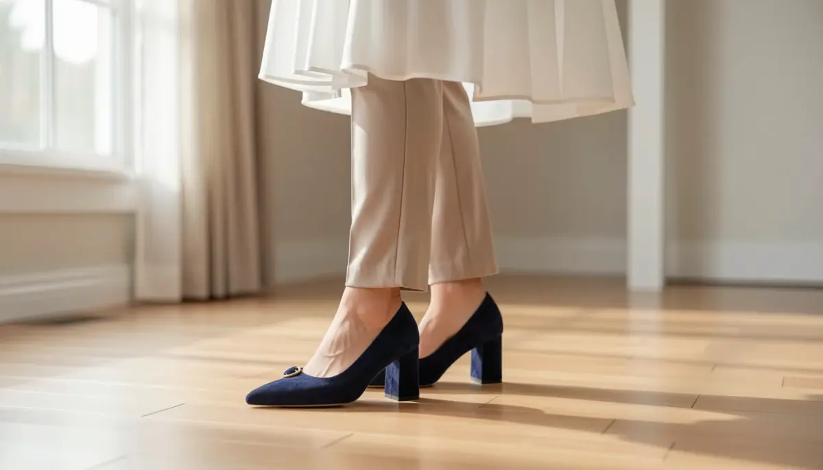 Scarpin Salto Bloco Santa Lolla: Elegância e Conforto no Dia a Dia