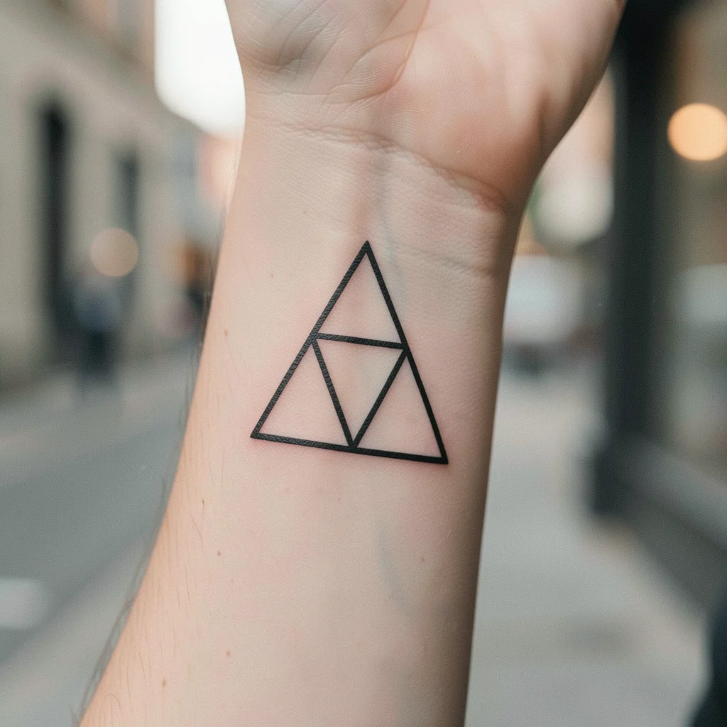 significa tatuagem triangulo miolo 3