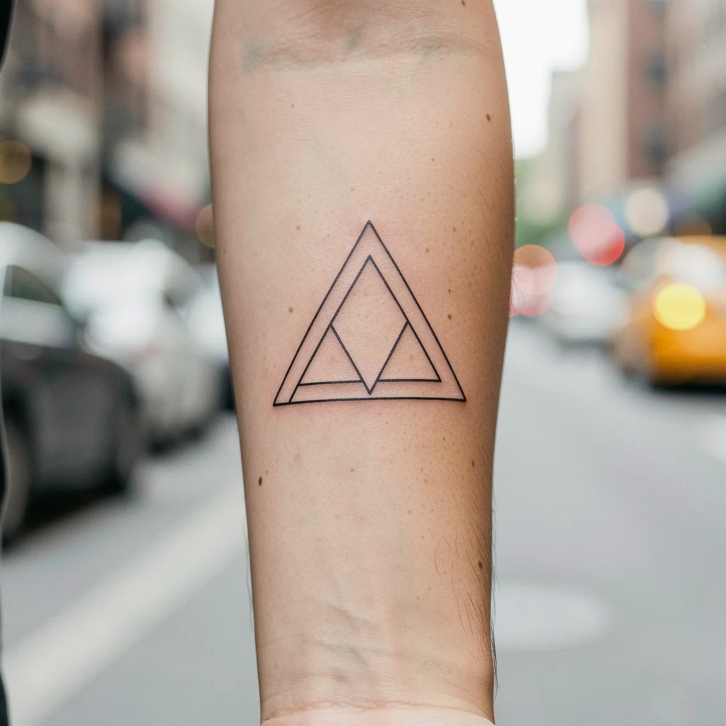 significa tatuagem triangulo miolo 7