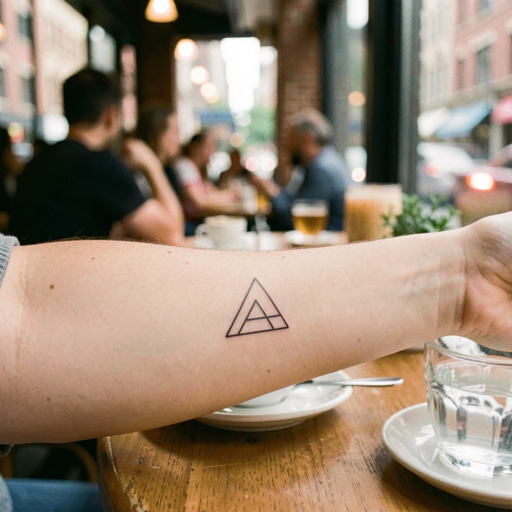 significa tatuagem triangulo miolo 8