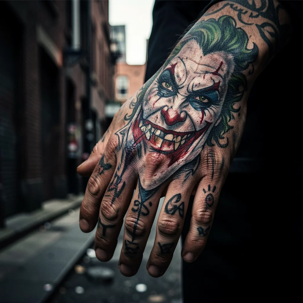 significado tatuagem coringa miolo 3