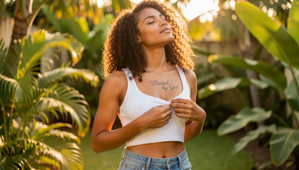 51 Inspirações de Tatuagem Blessed by God na Costela: Dói? Estilos e Dicas 2026