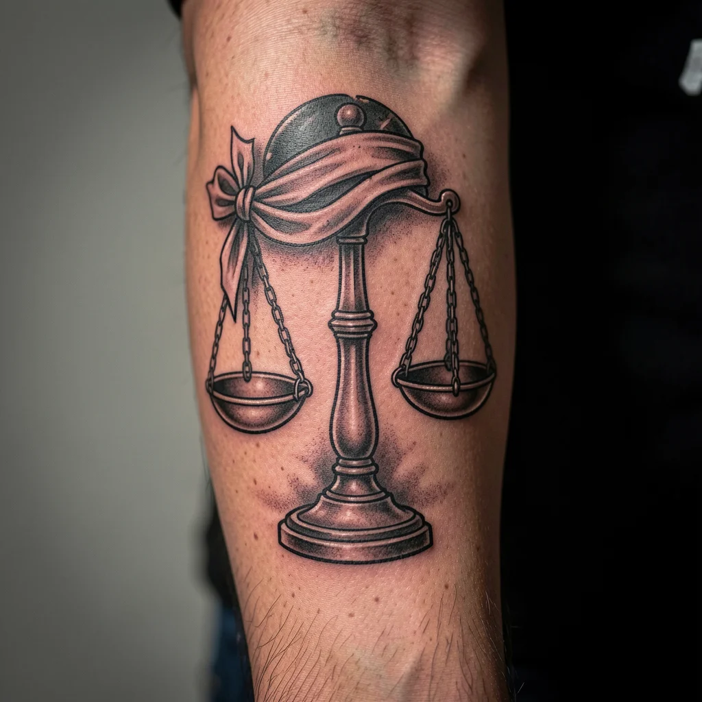 tatuagem justica braco miolo 1