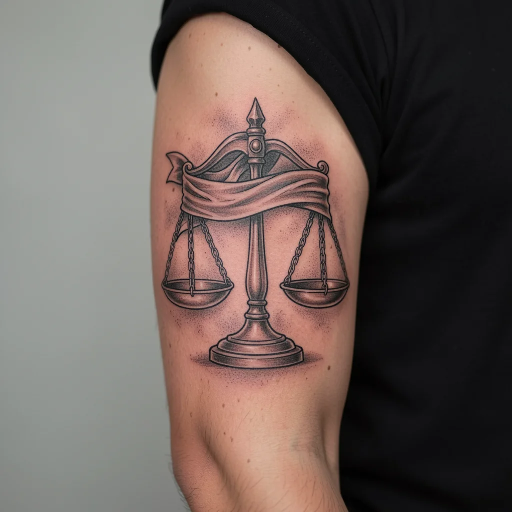 tatuagem justica braco miolo 2