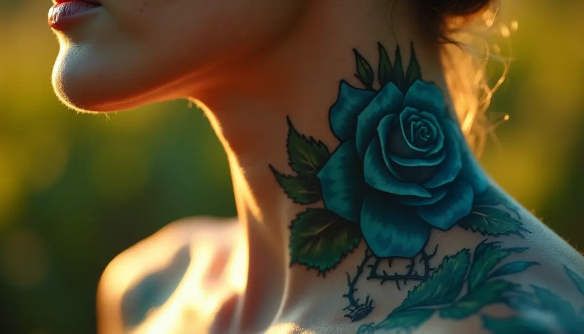 47 ideias de tatuagem Kaiser: rosa azul, espinhos e coroa com significado