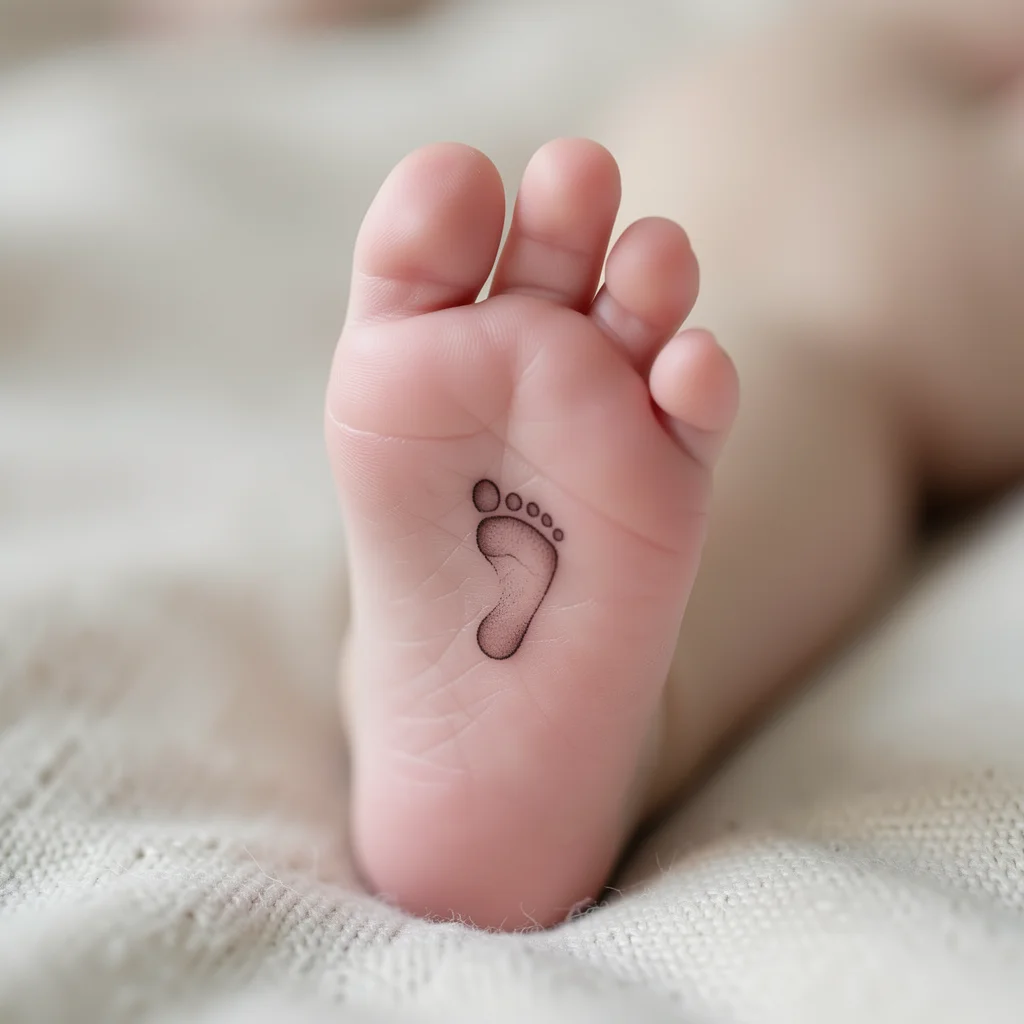 tatuagem pezinho de bebe miolo 12