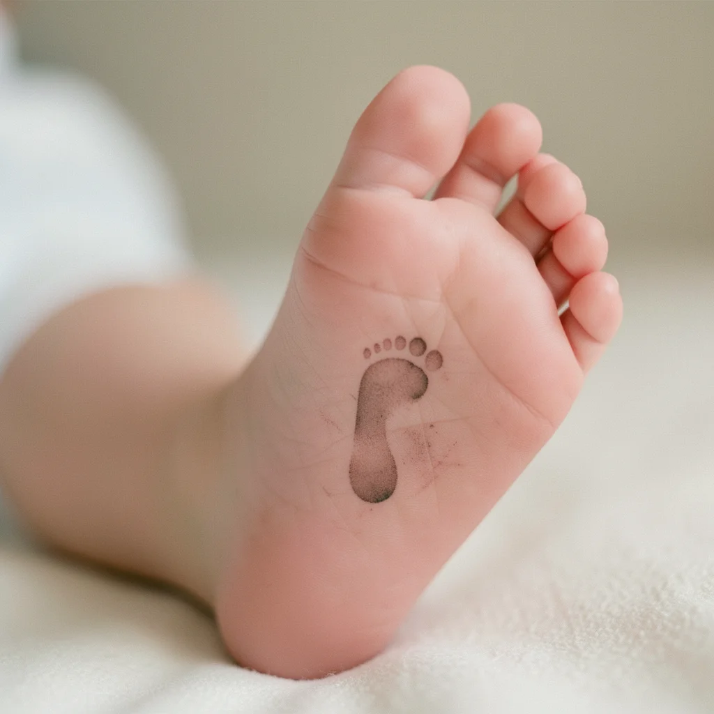 tatuagem pezinho de bebe miolo 5