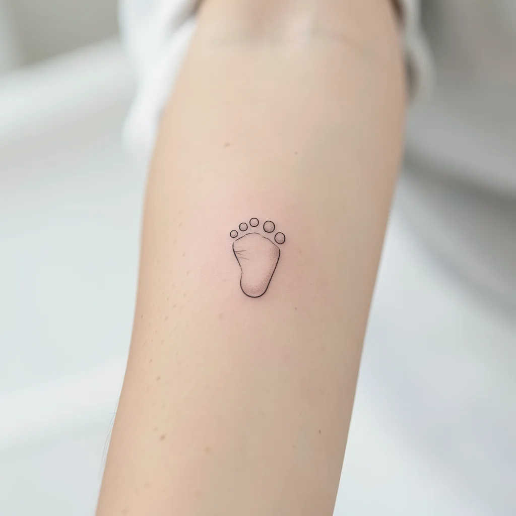 tatuagem pezinho de bebe miolo 8