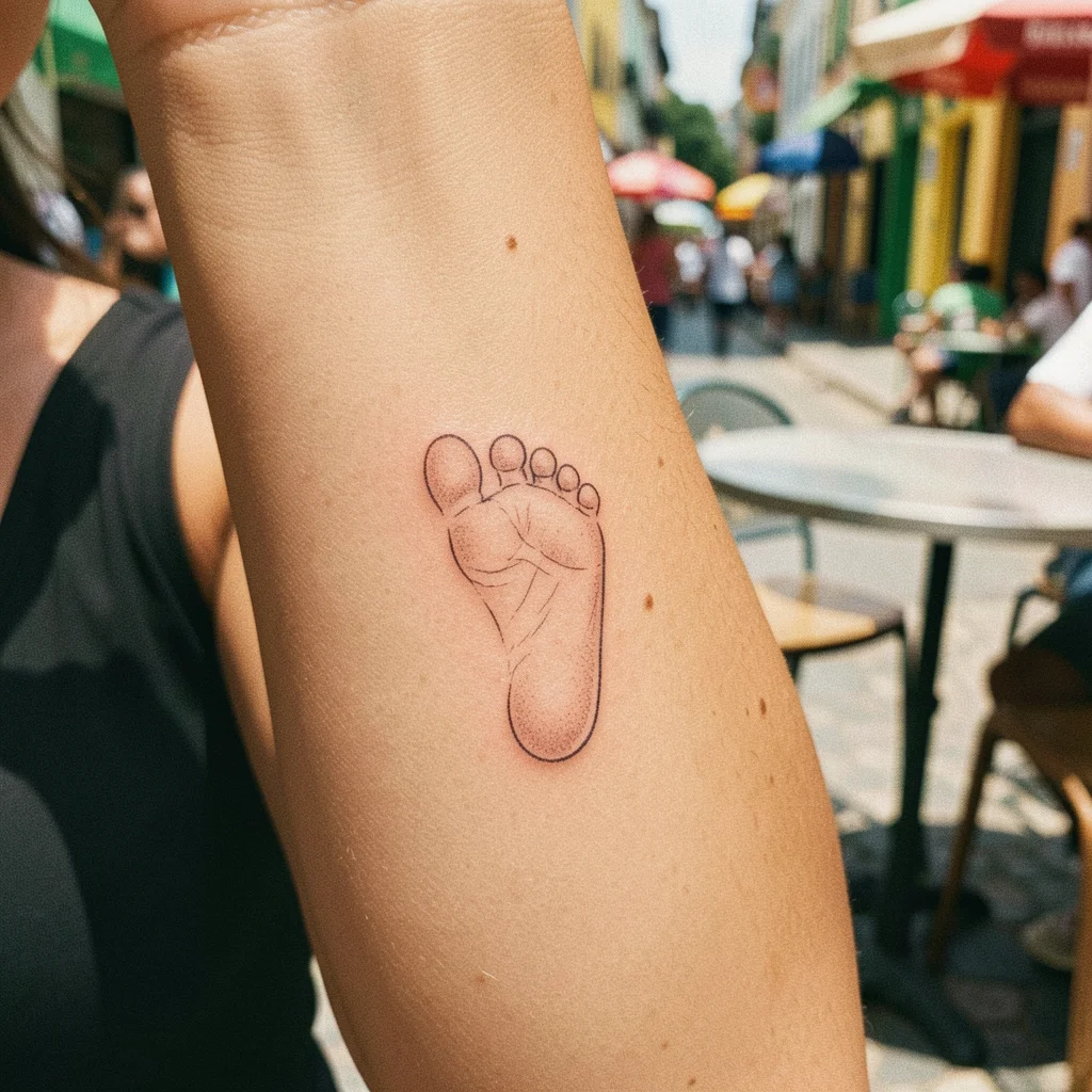 tatuagem pezinho de bebe miolo 9