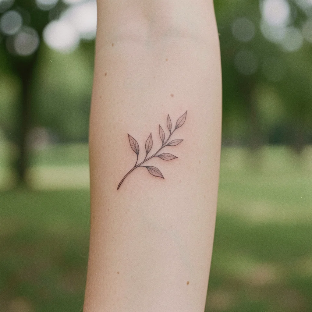 tatuagem ramo sem pintar miolo 6
