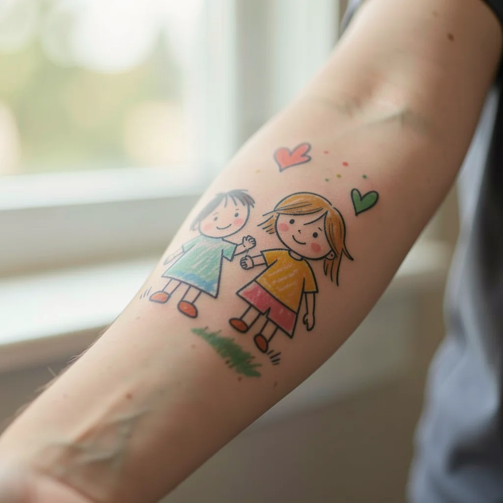 tatuagem sobre filhos miolo 6