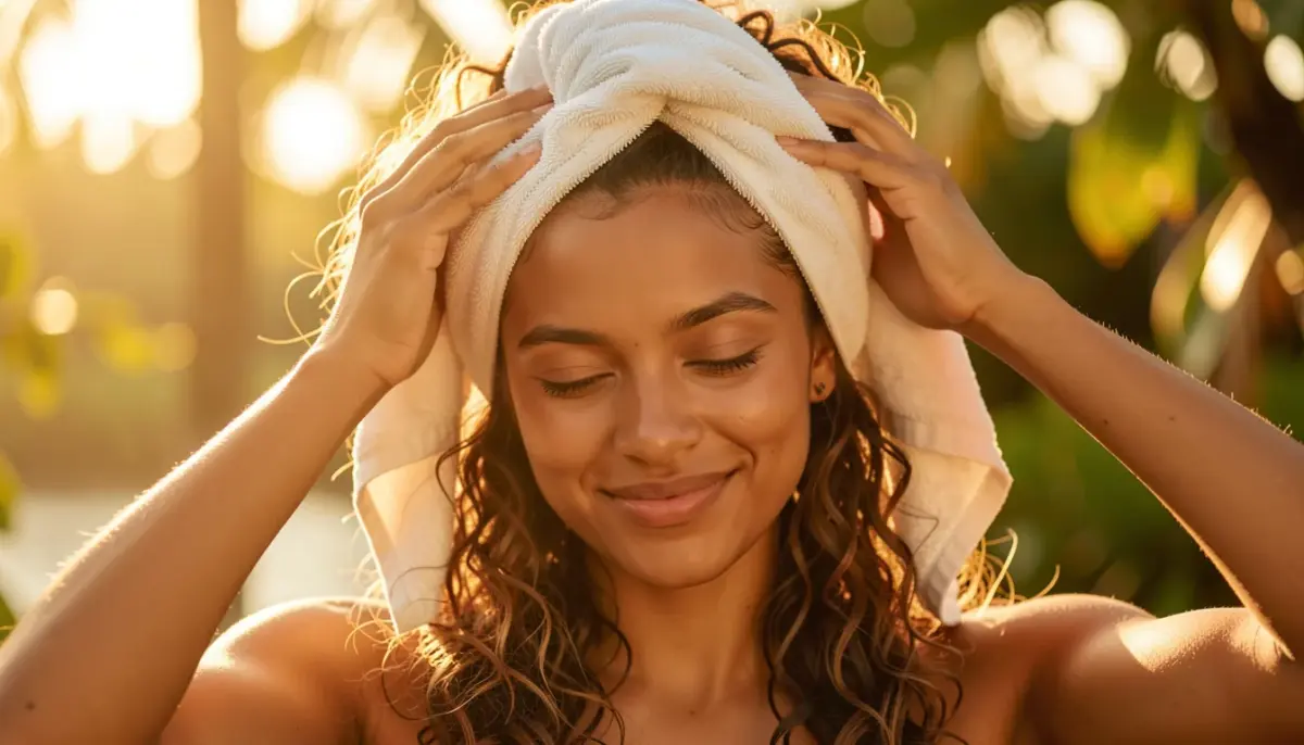 Toalha de Microfibra Para Plopping: A Melhor e Como Usar Sem Frizz