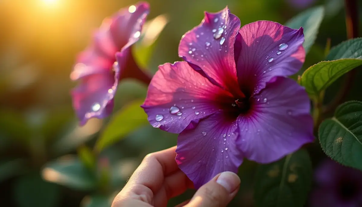 Tumbérgia Roxa: Como Cultivar e Ter Flores o Ano Todo sem Complicação
