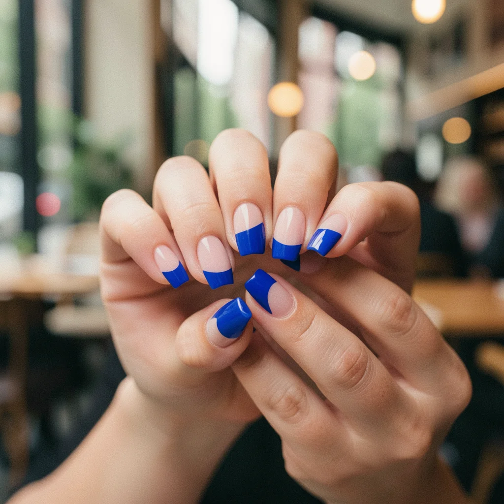 unha decorada francesinha azul miolo 5
